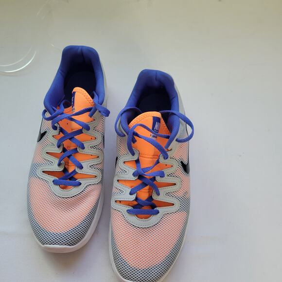 Nike Air Max Fusion Violet/Citrus Trainers Size 8 9225-2797 - Picture 6 of 6